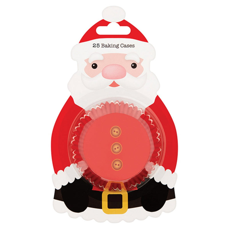 Baking Cases Santa