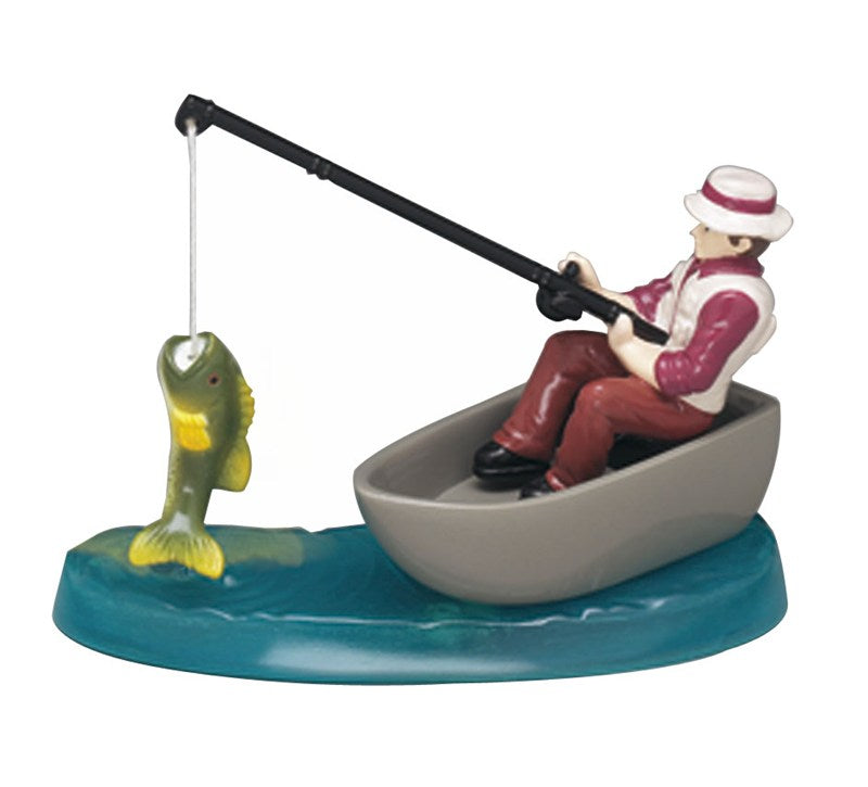 Fisherman with Action Fish Topper