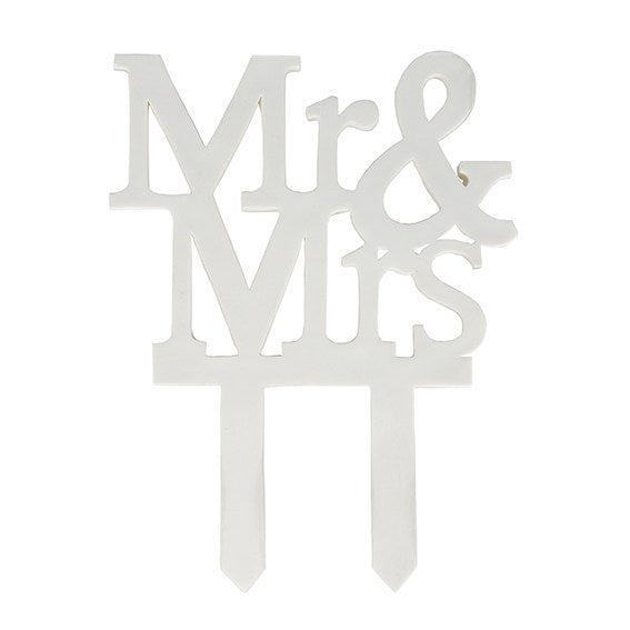 White Mr & Mrs, 120mm