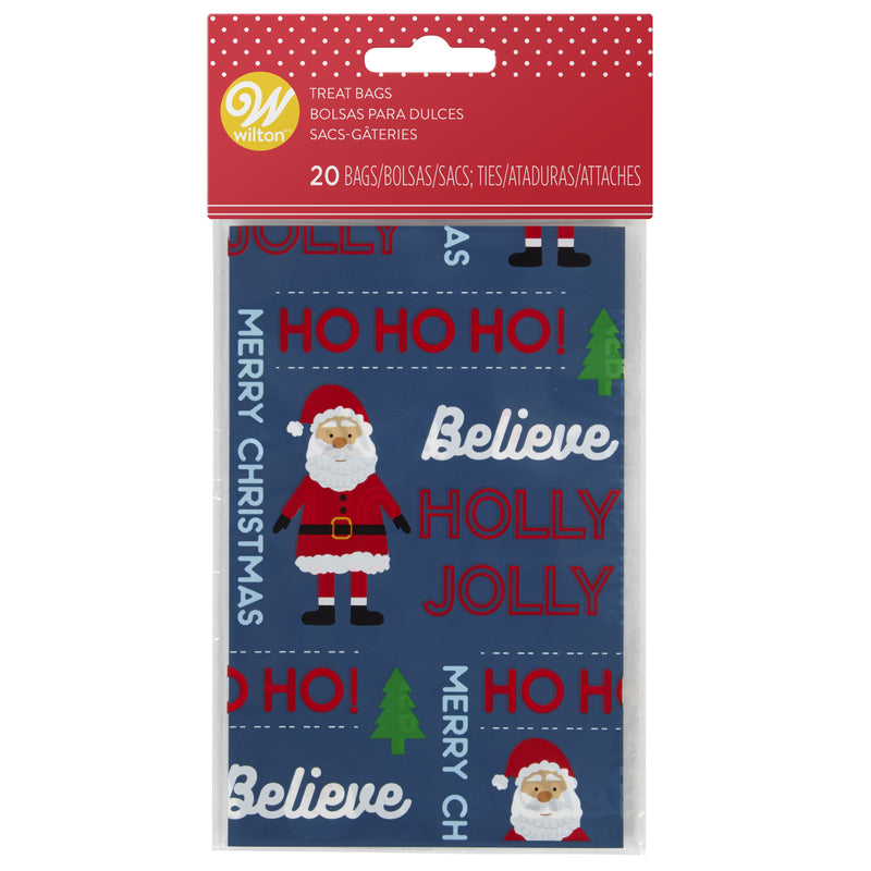 Santa Claus Ho Ho Ho Treat Bags