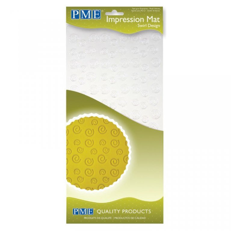 Swirl Design PME Impression Mat
