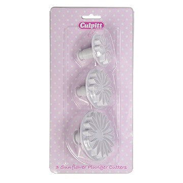 Culpitt Plastic Cutter Sunflower 3 Piece