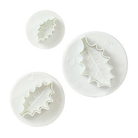Single Holly Leaf Culpitt Plastic Cutter