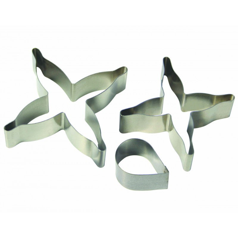 PME-Metal Flower/Leaves - Fuchsia