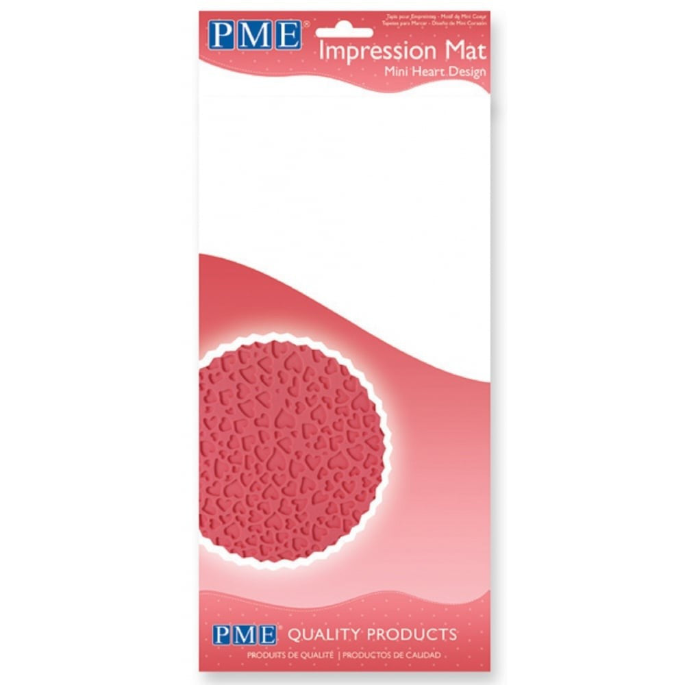 Mini Heart PME Impression Mat