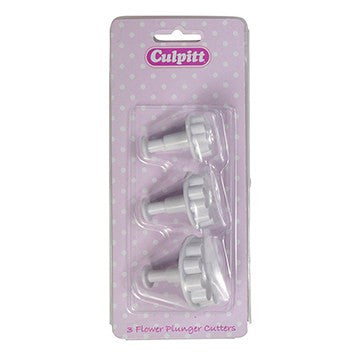 Culpitt Plastic Cutter Flower 3 Piece