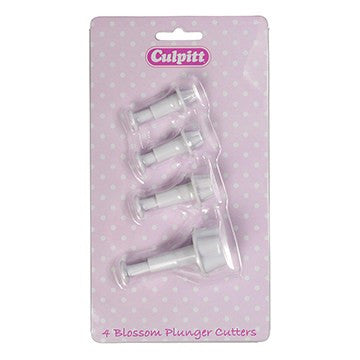 Culpitt Plastic Cutter Blossom 4 piece