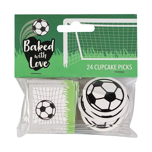 Baked with Love Football Decorative pic