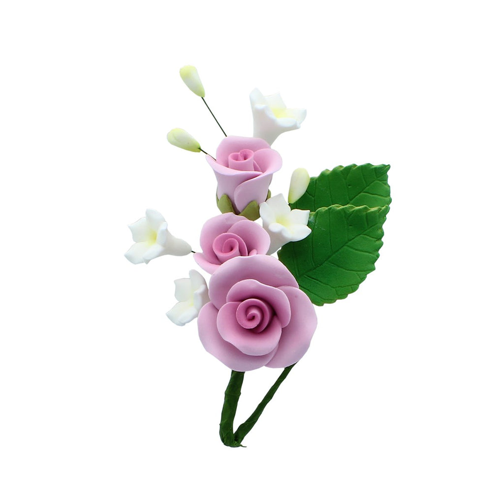 Mauve Sugar Flower Spray 105mm (30)