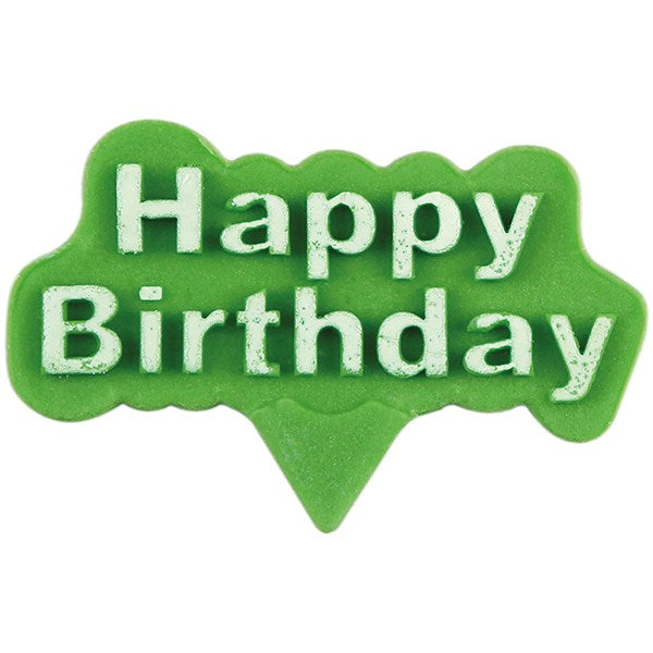 PME Happy Birthday Plunger Cutters