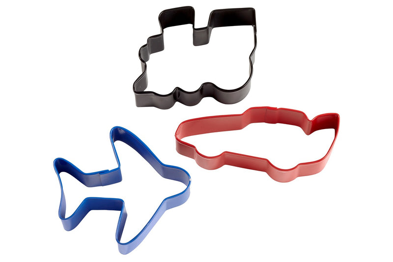 Transportation Cookie Cutter Set 3 Pieces