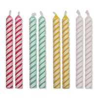 PME Candles 4 Colour Medium Striped