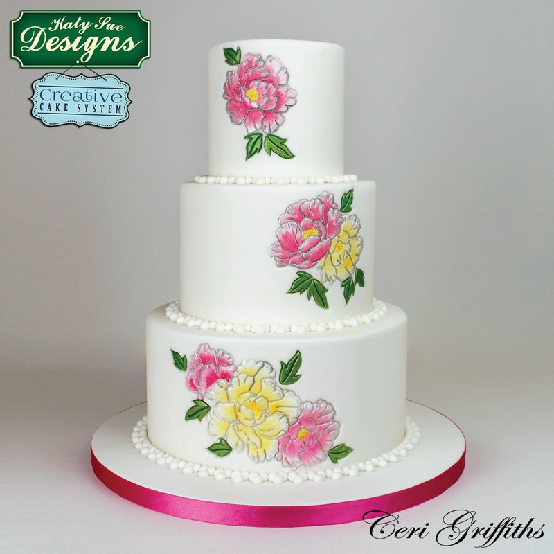 Katy Sue Peonies Embosser