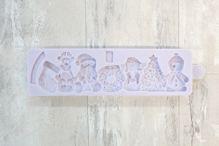 Christmas Border - Karen Davies Mould