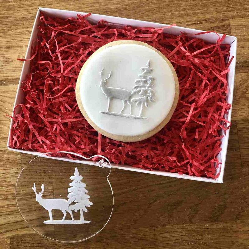 Winter Scene Cookie Embosser (Lissie Lou)