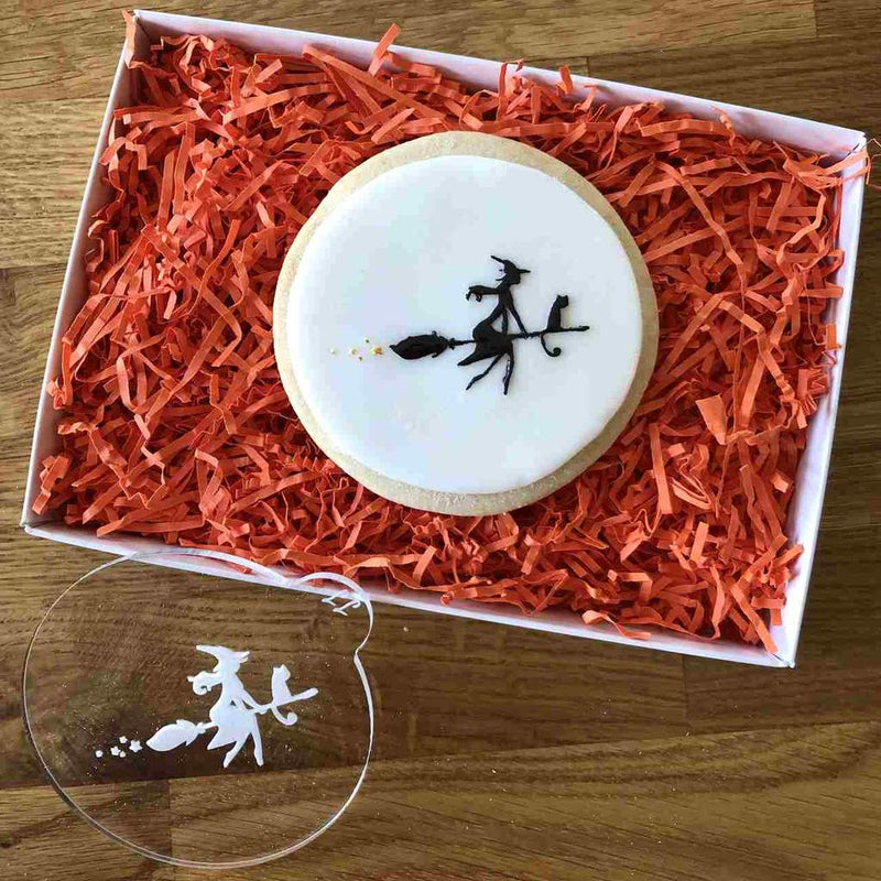 Flying Witch Cookie Embosser (Lissie Lou)
