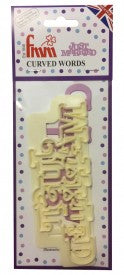 Just Married Curved Words FMM Cutter