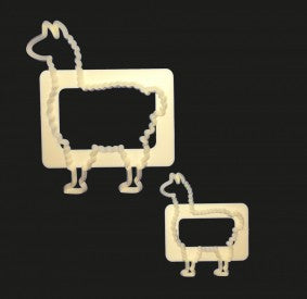 Mummy & Baby Llama FMM cutters