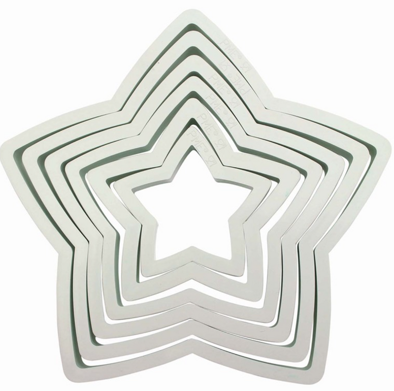 PME Star Cutter - Set of 6