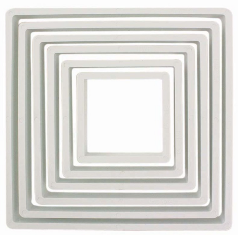 PME Square Cutters - Set of 6