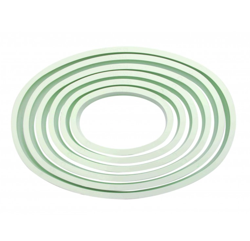PME Oval Cutters - Set of 6
