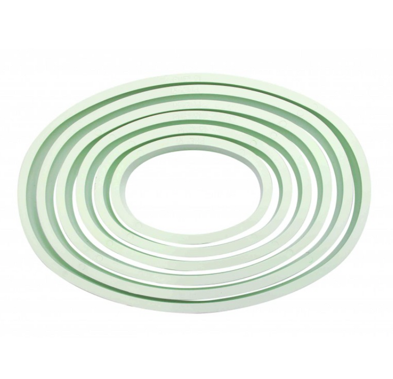 PME Oval Cutters - Set of 6
