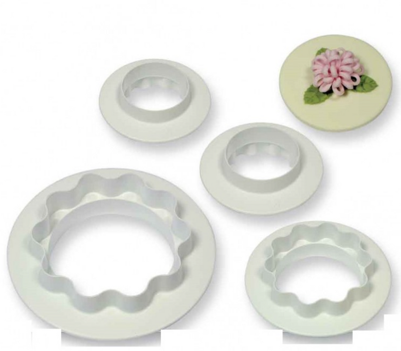 PME Round & Wavy Edge Cutters - Set of 4