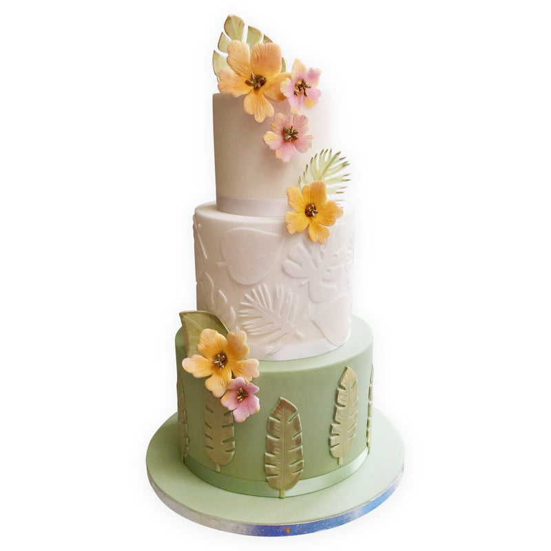 Totally Tropical Leaves FMM Cutter