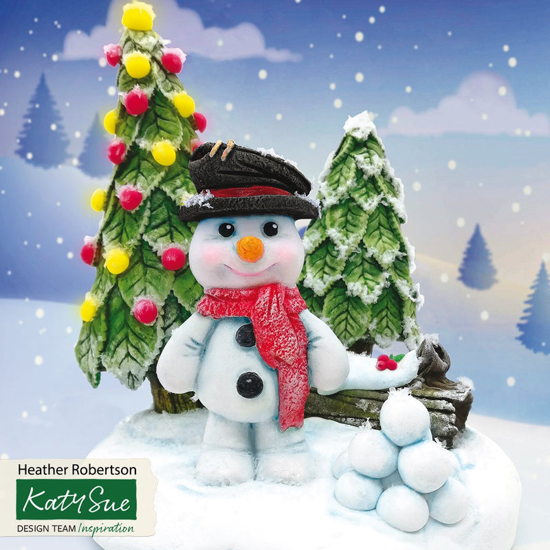 Katy Sue Snowman Mould