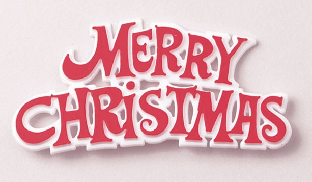 Merry Christmas Red Motto