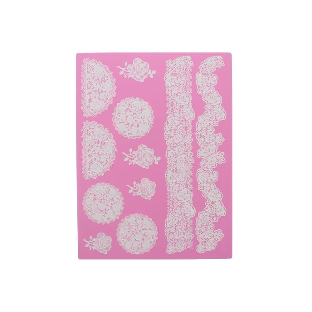 Cake Lace Vintage Rose Lace Mould