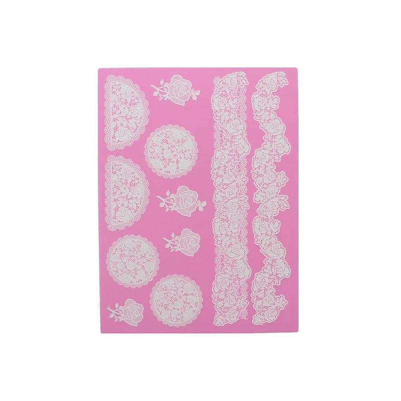 Cake Lace Vintage Rose Lace Mould