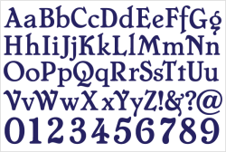Alphabet - Elegance FPC Mould (C251)