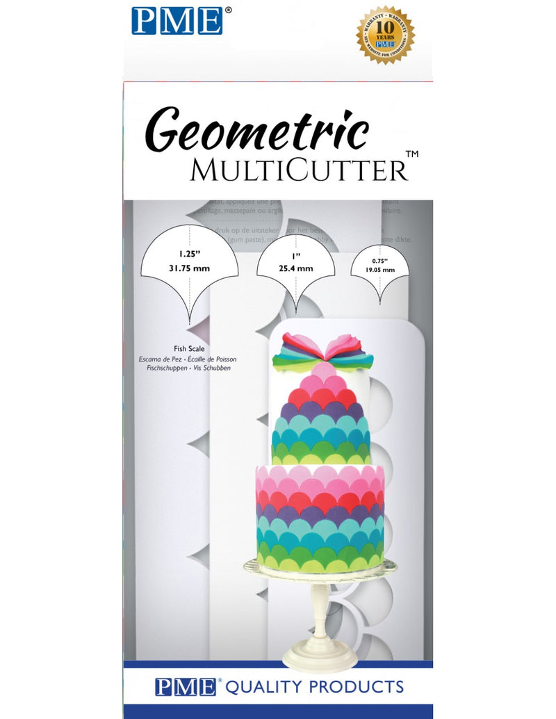 PME Geometric MultiCutters - Fish Scale