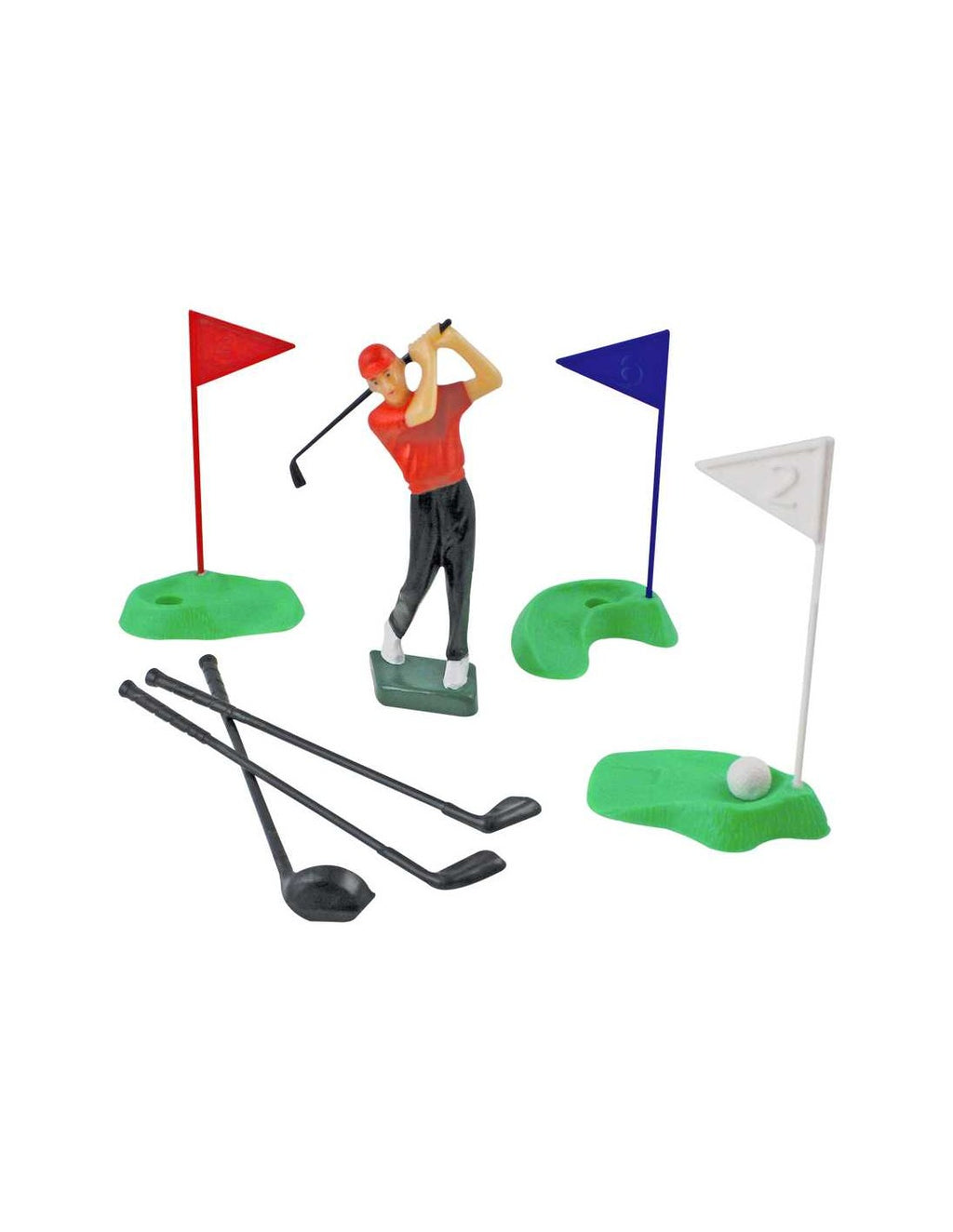 Golf Cake Topper Set