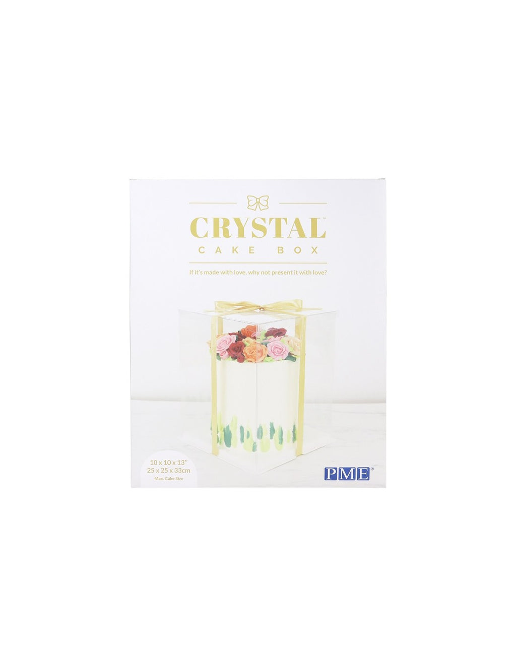 Crystal Cake Boxes