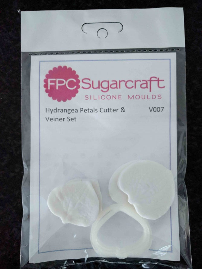 Hydrangea Petals Cutter & Veiner Set FPC (V007)