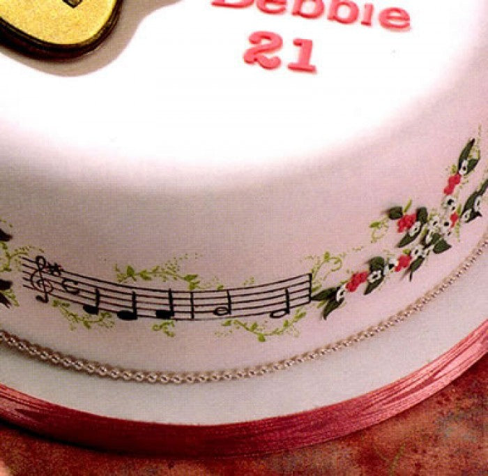 Patchwork Cutters Music Stave & Clef