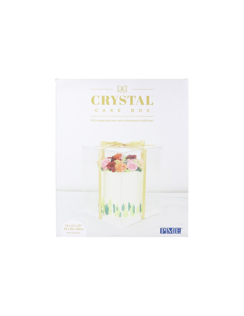 Crystal Cake Boxes