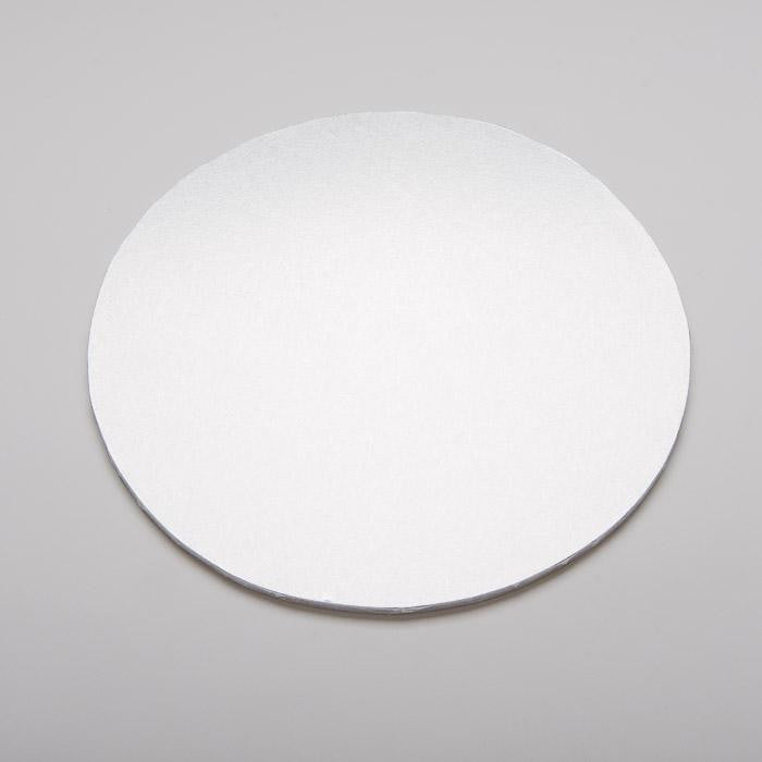 Round Cut Edge Cards - White