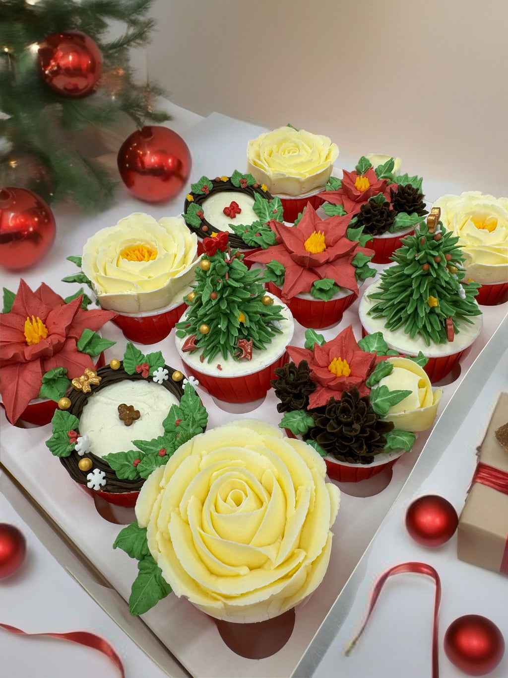 Festive Christmas Cupcakes 2025