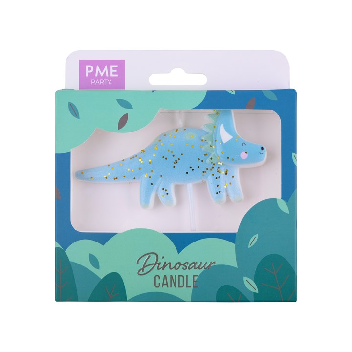 Dinosaur candle