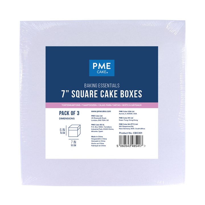 Baking Essential Cake Box Set of 3