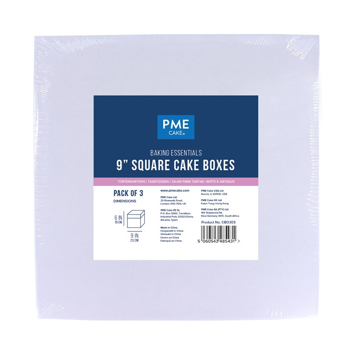 Baking Essential Cake Box Set of 3