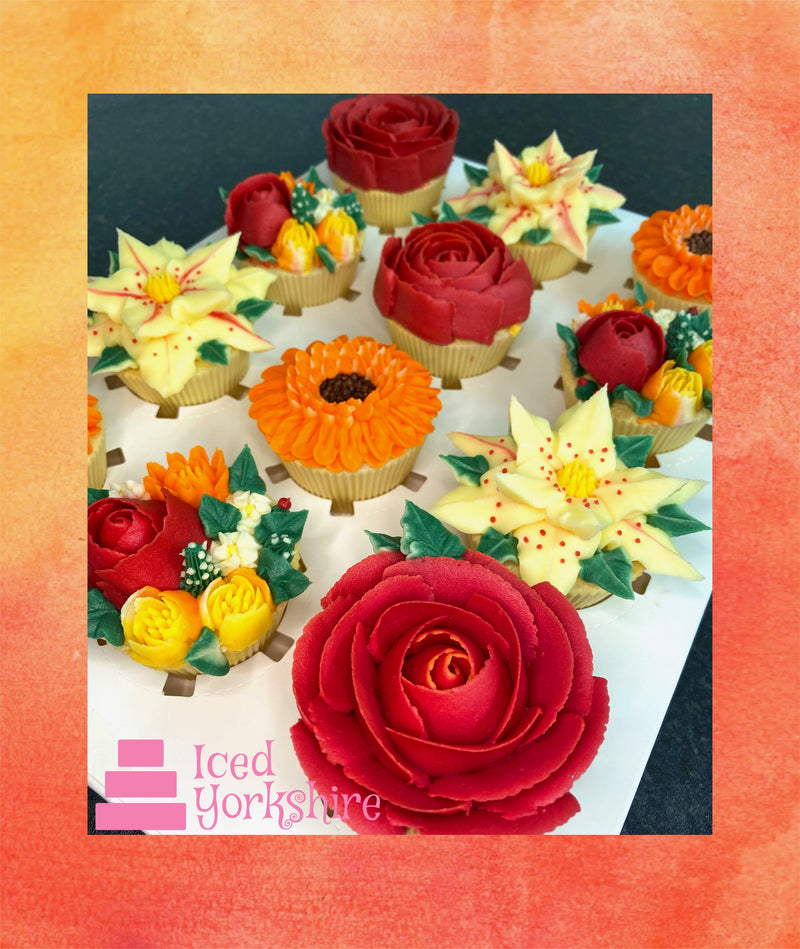 Buttercream flower Cupcakes workshop