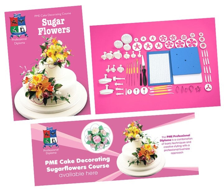 Sugar flowers - PME Diploma