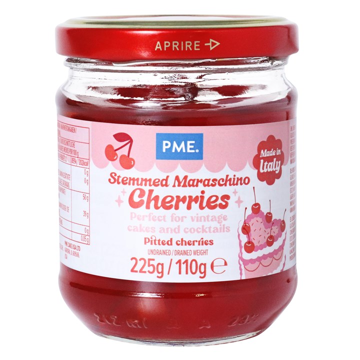 Red Stemmed Maraschino Cherries