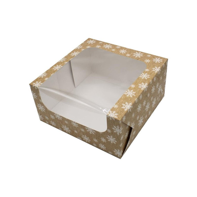 Christmas Windowed Cake and Mince Pie Boxes