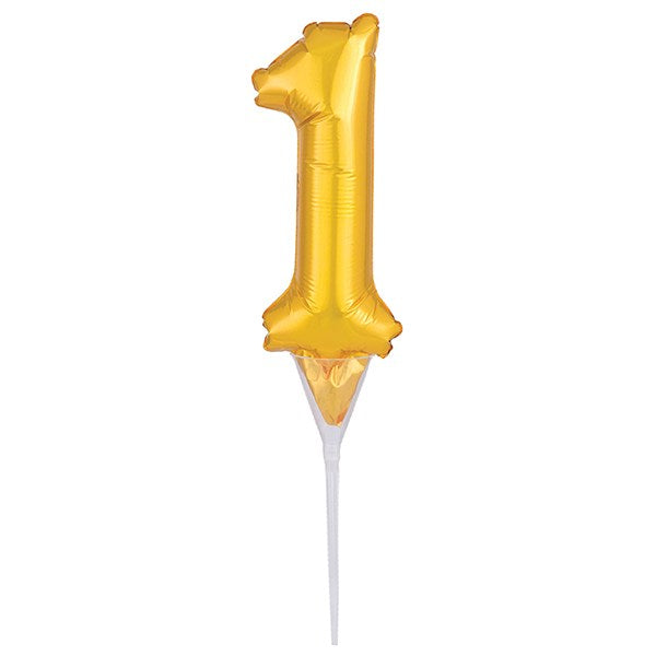 Foil Gold Cake Balloons