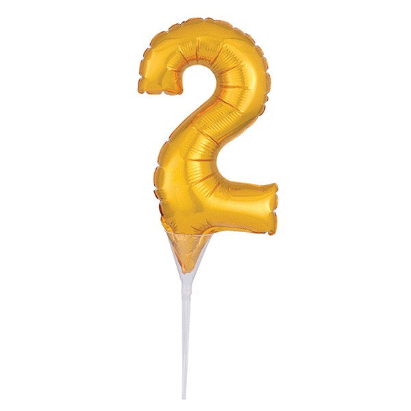 Foil Gold Cake Balloons
